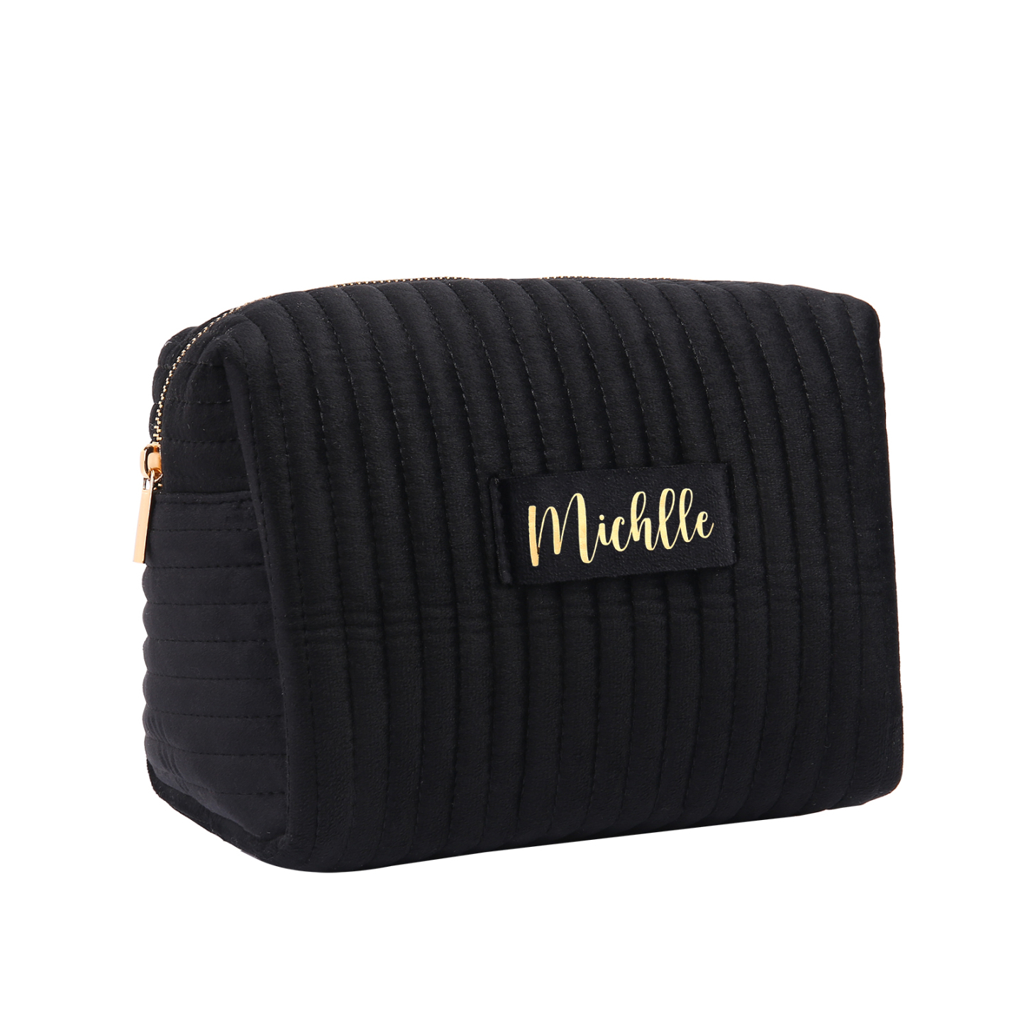 Personalised Name Cosmetic Bag Zipper Makeup Bag Jewelry Storage Bag Gifts for Her-Jessemade AU