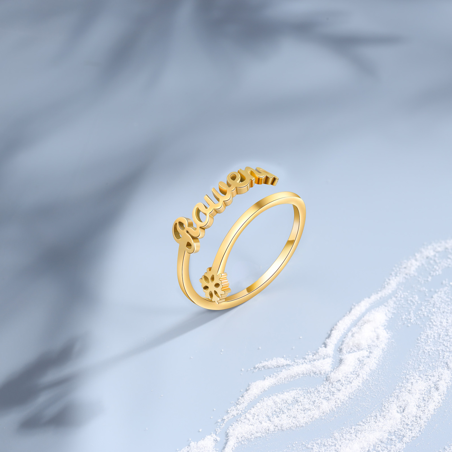 Name Ring Personalised 1 Name Adjustable Rings-Jessemade AU