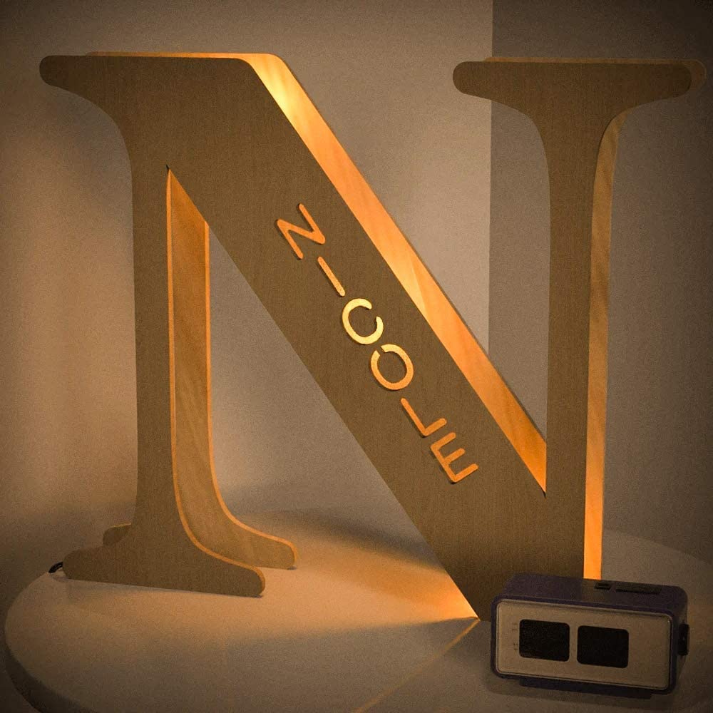 Personalised Name Letter Light J~R 19/29CM-Jessemade AU