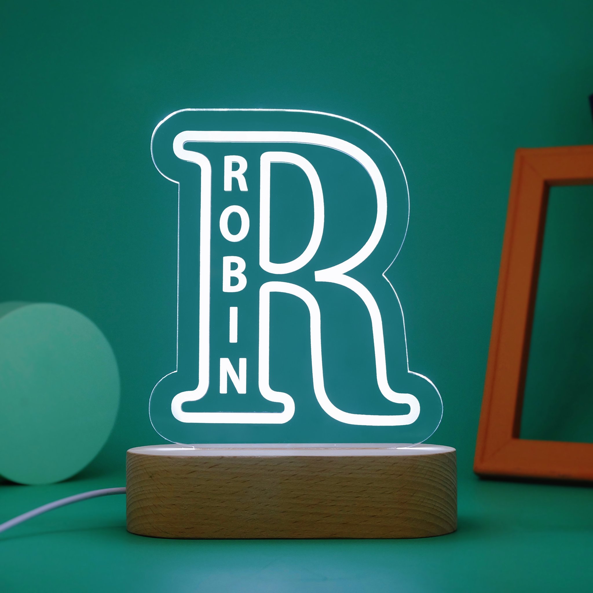 Personalised Letter Neon Night Light-Jessemade AU