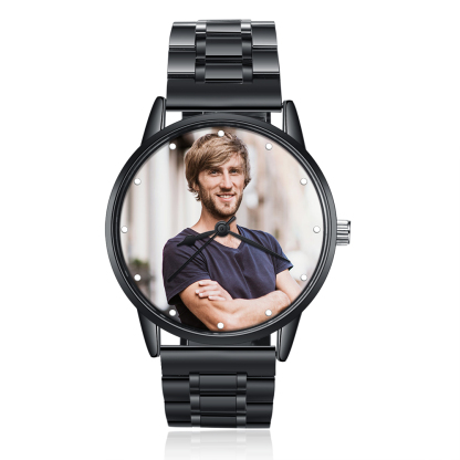 Personalised Photo Watch Custom Picture Watch Gifts For Father-Jessemade AU