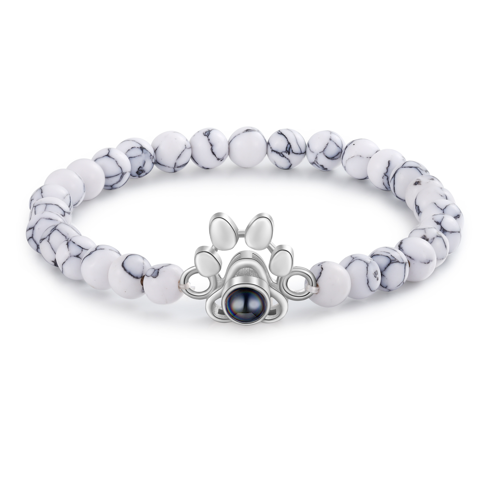 Personalised Dog Paw Projection Bracelet Customised Photo Bracelet Creative Gift for Her-Jessemade AU