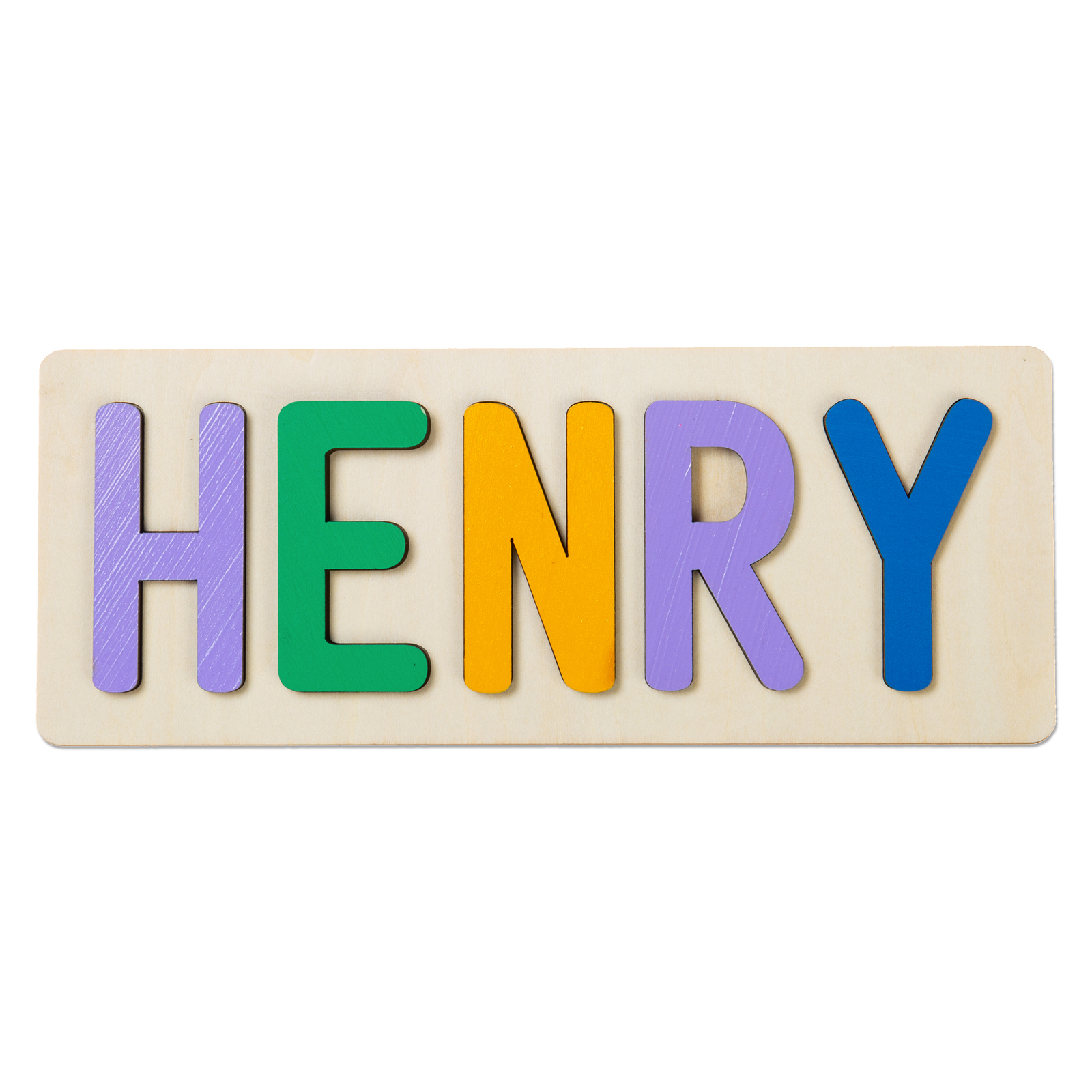 Personalised Kid's Wooden Name Alphabet Puzzle Toy for Toddlers Early Learning Child Toy-Jessemade AU