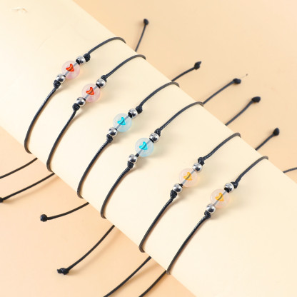 Bracelet for Women Dainty Teen Resin Heart Bracelet Size Adjustable for Girls-Jessemade AU