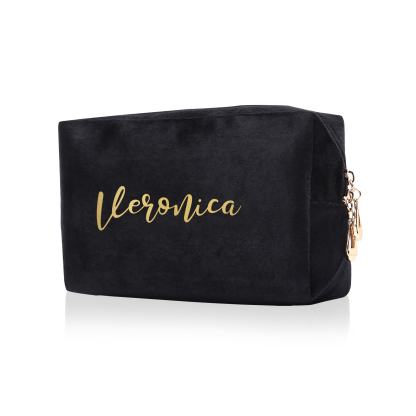 Personalised Name Cosmetic Bag Zipper Makeup Bag Jewelry Storage Bag Gifts for Ladies Girls-Jessemade AU