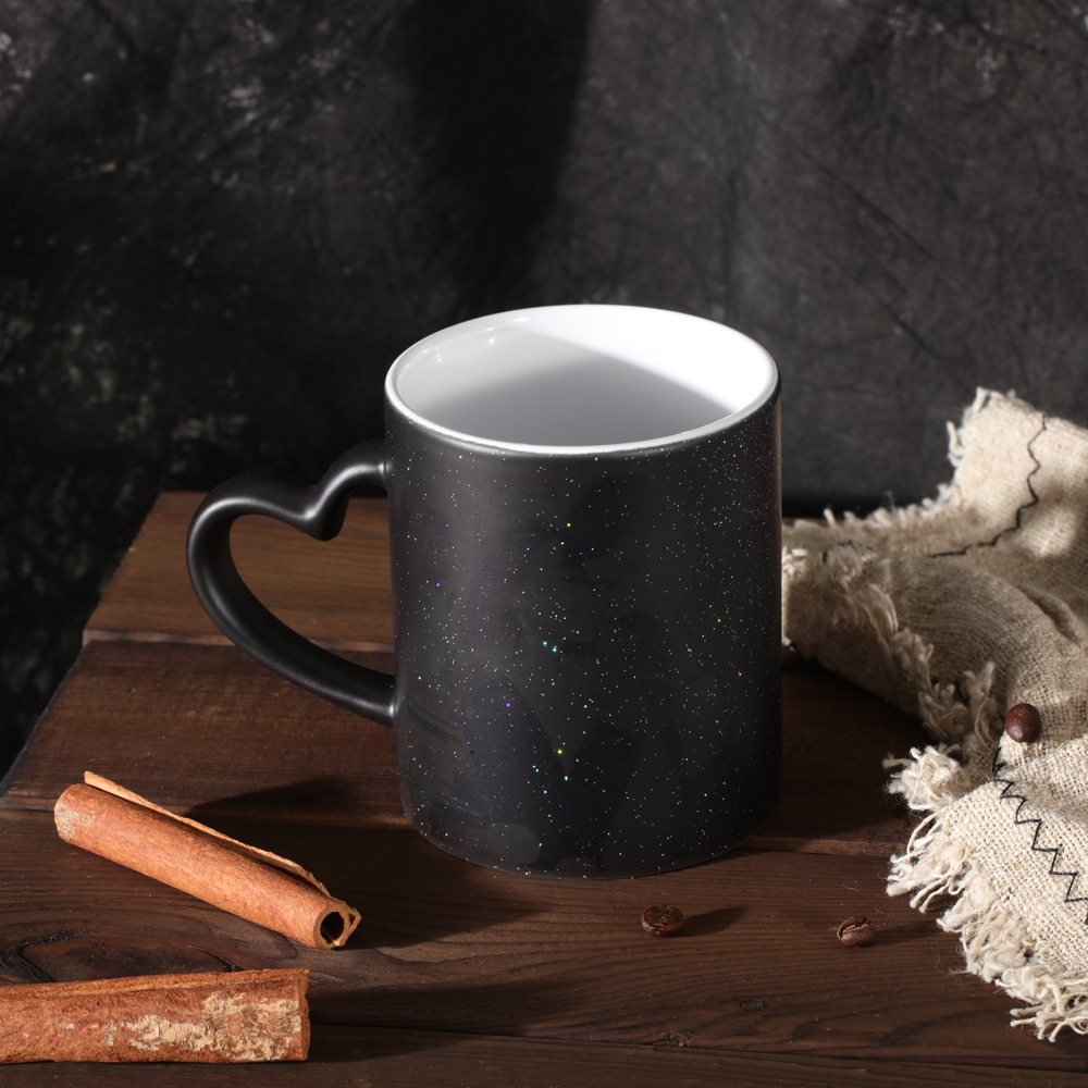 Personalised Photo Colour Changing Mug Custom Lettering Picture Mug-Jessemade AU