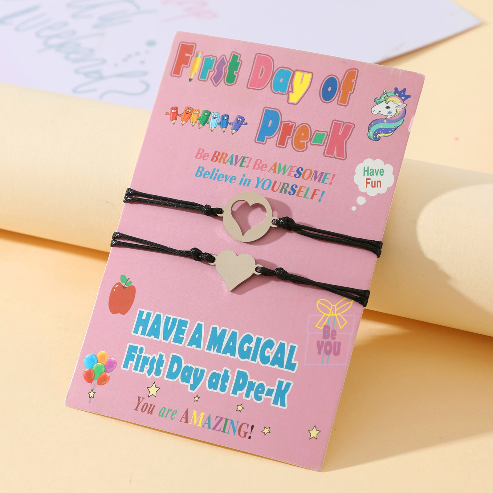 Bracelet for Women Dainty Teen Heart Bracelet Size Adjustable for Girls-Jessemade AU