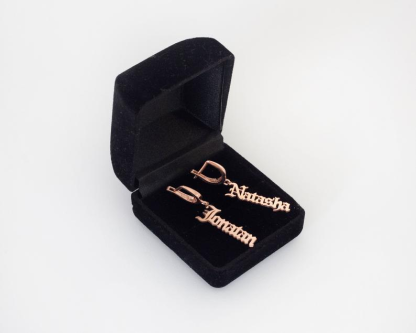 Personalised Name Earring Custom Name Earrings Gifts for Her-Jessemade AU