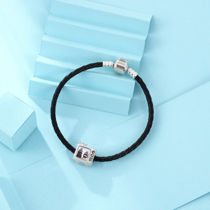 Camera Photo Custom Bracelet with 1 Charm-Jessemade AU