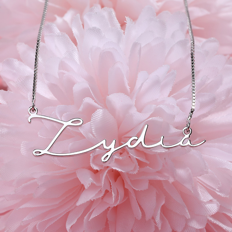 Personalised Necklace Custom 1 Name Necklace Gift For Her-Jessemade AU