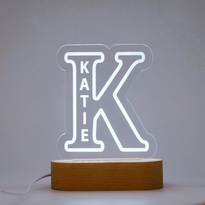 Personalised Letter Neon Night Light-Jessemade AU