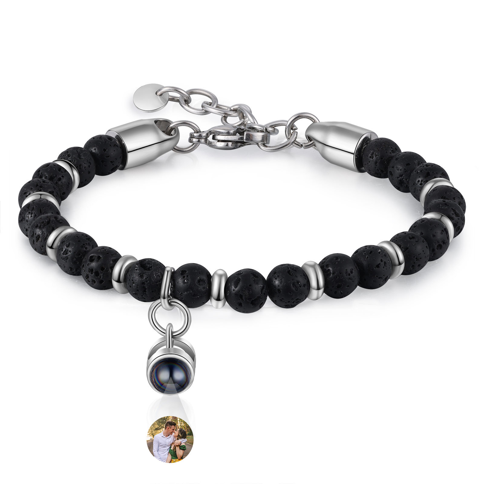 Personalised Projection Bracelet Custom Photo Bracelets Adjustable Bracelet Creative Gift for Him/Her-Jessemade AU