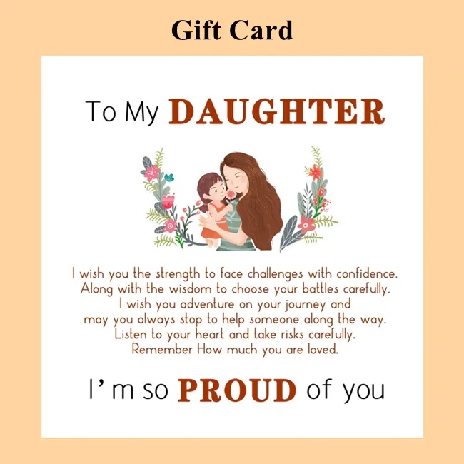 Remember How much you are loved, Cuff Bangle Bracelet Gifts For Daughter-Jessemade AU