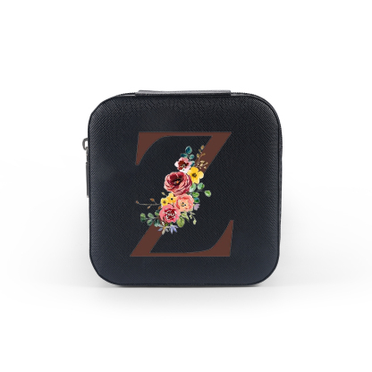 Custom Letter Jewelry Gift Box Personalised Travel Jewelry Box Gift for Women Girls-Jessemade AU