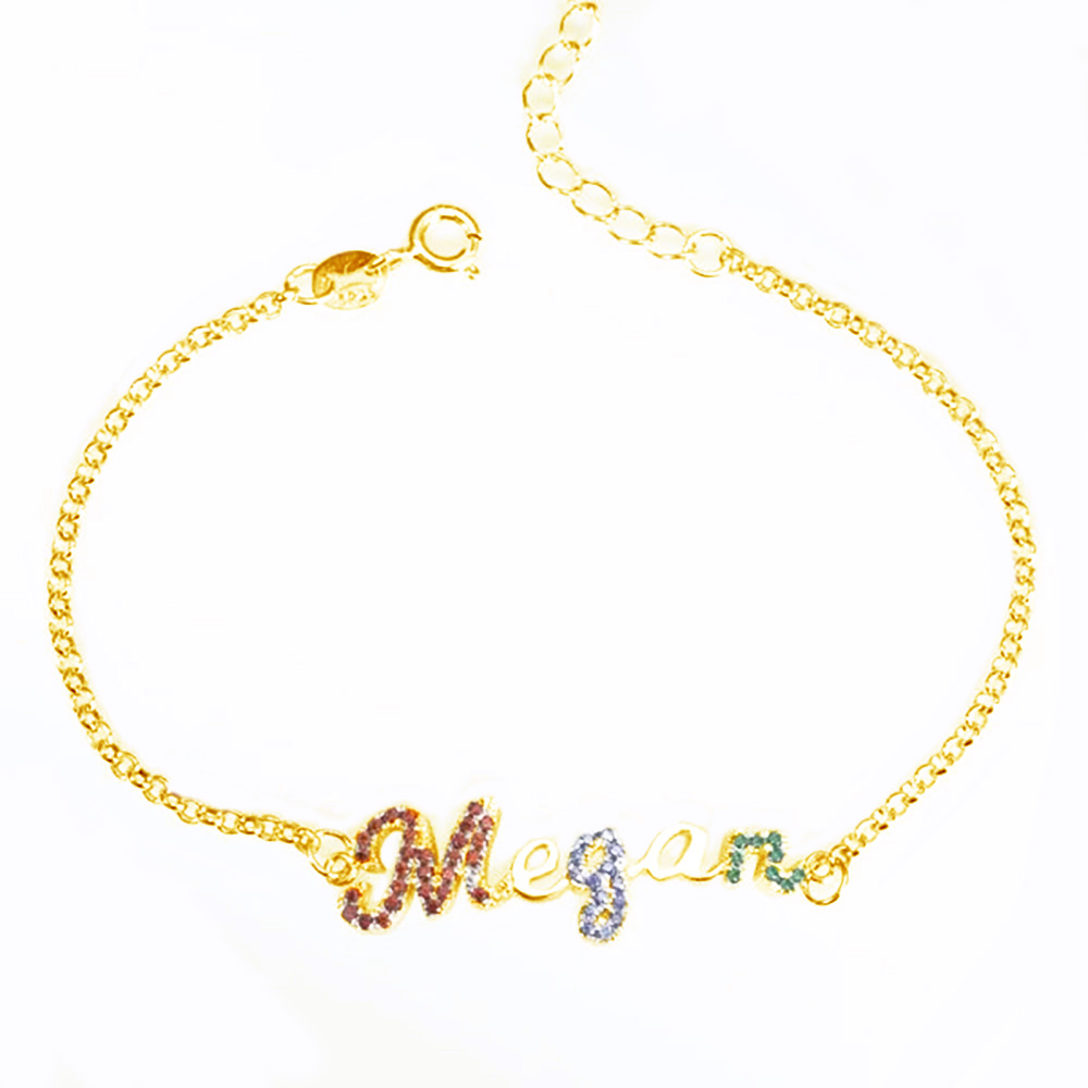 Personalised Bracelet Custom 1 Name Bracelet Gift For Women-Jessemade AU