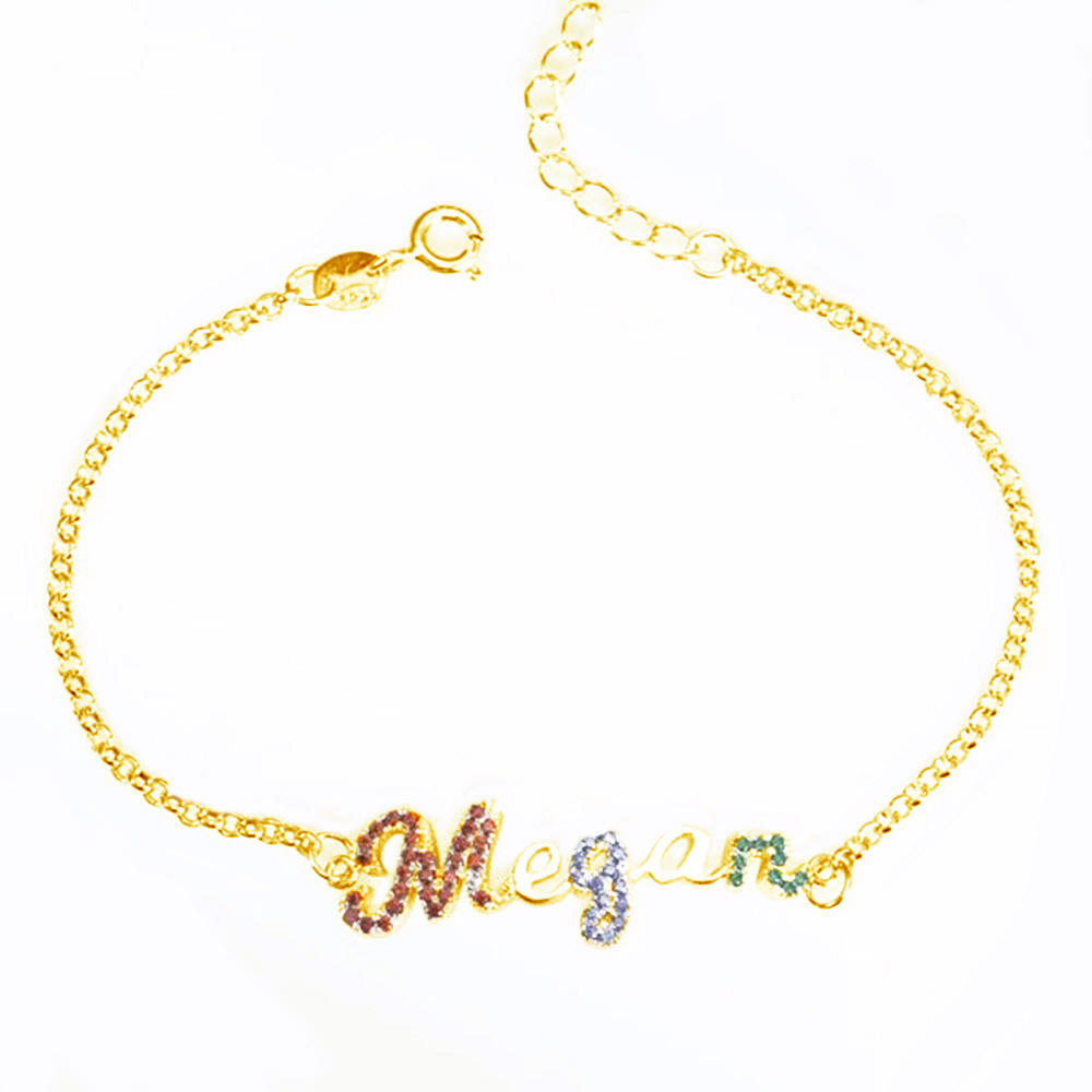 Personalised Bracelet Custom 1 Name Bracelet Gift For Women-Jessemade AU
