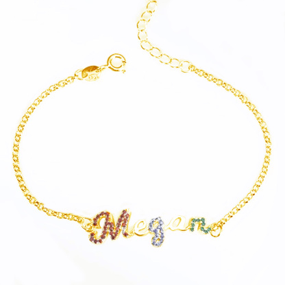 Personalised Bracelet Custom 1 Name Bracelet Gift For Women-Jessemade AU