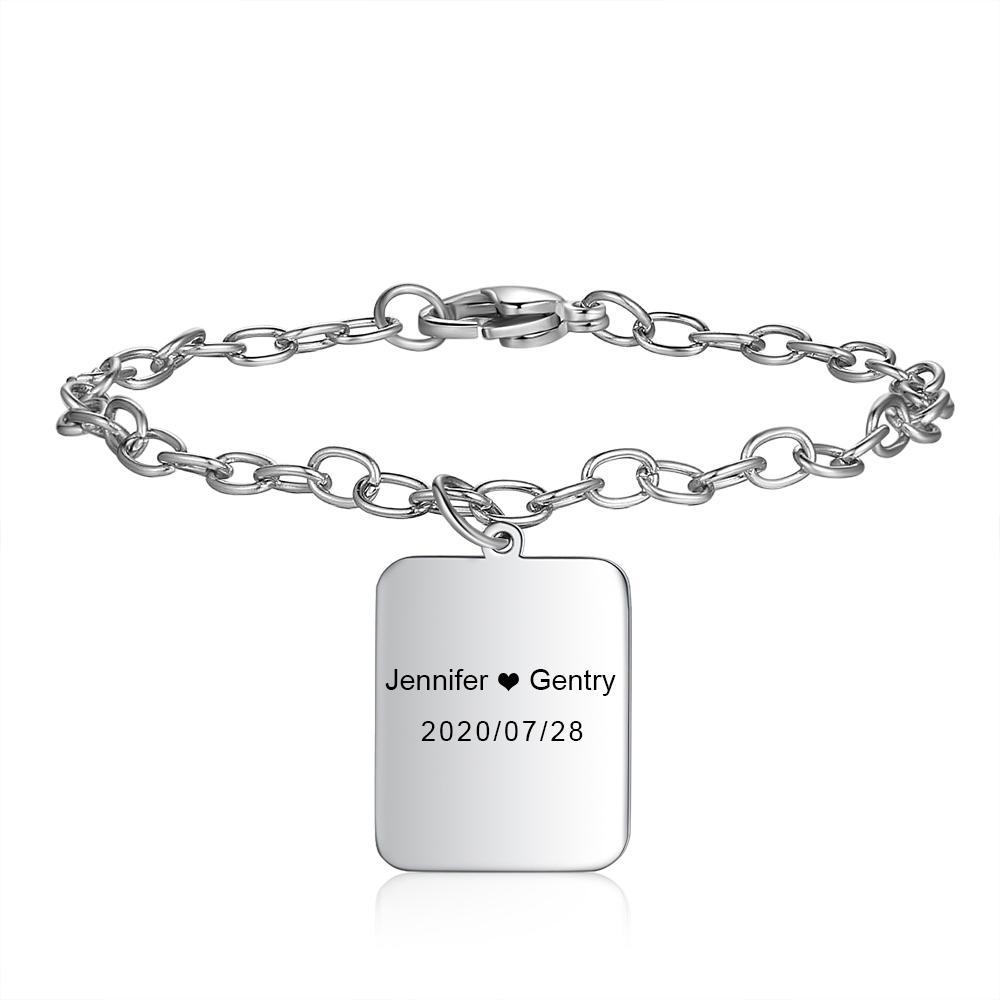 Personalised Photo Locket Bracelet Custom Photo Bracelet Gifts For Her-Jessemade AU