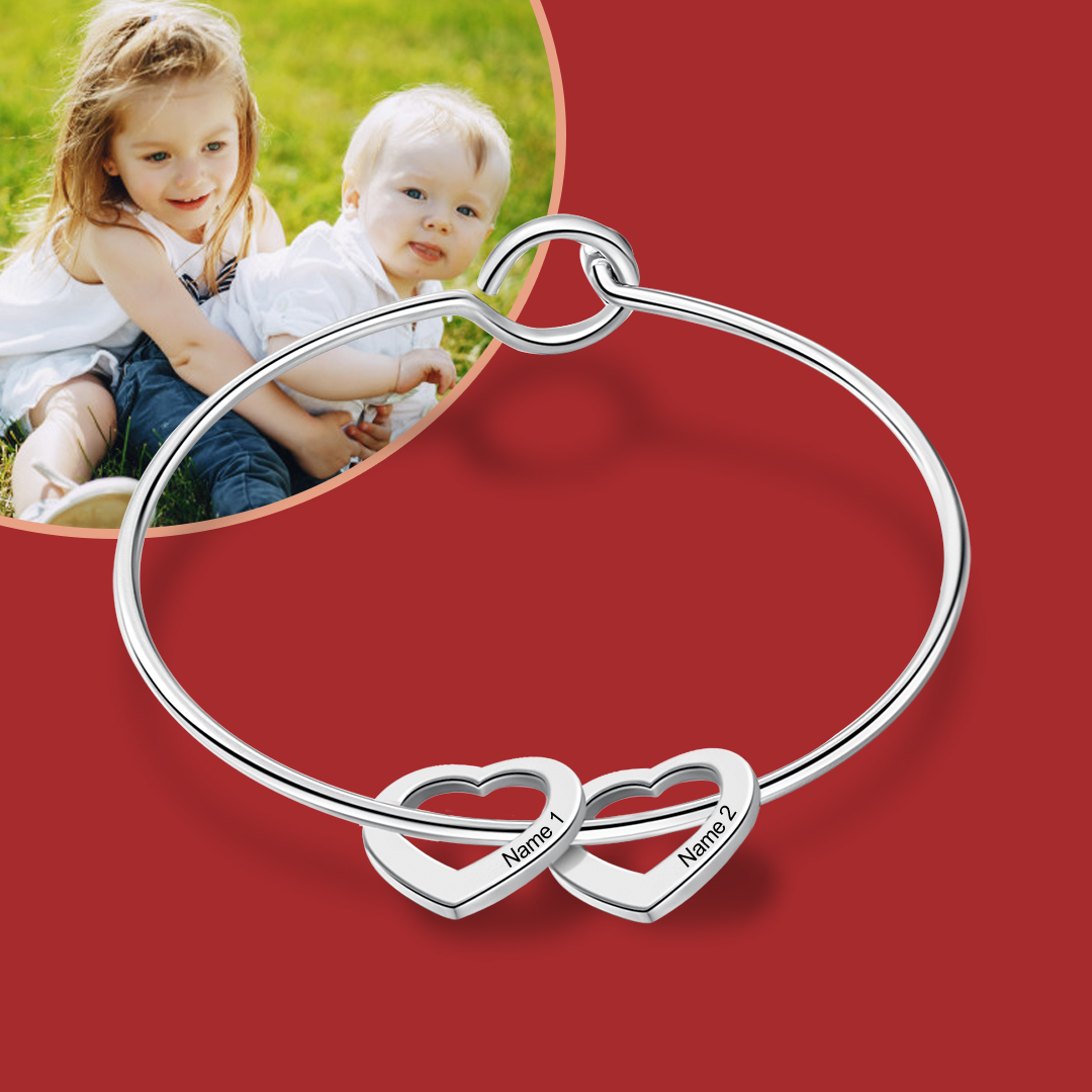 Baby 2 Names Bracelet-Jessemade AU