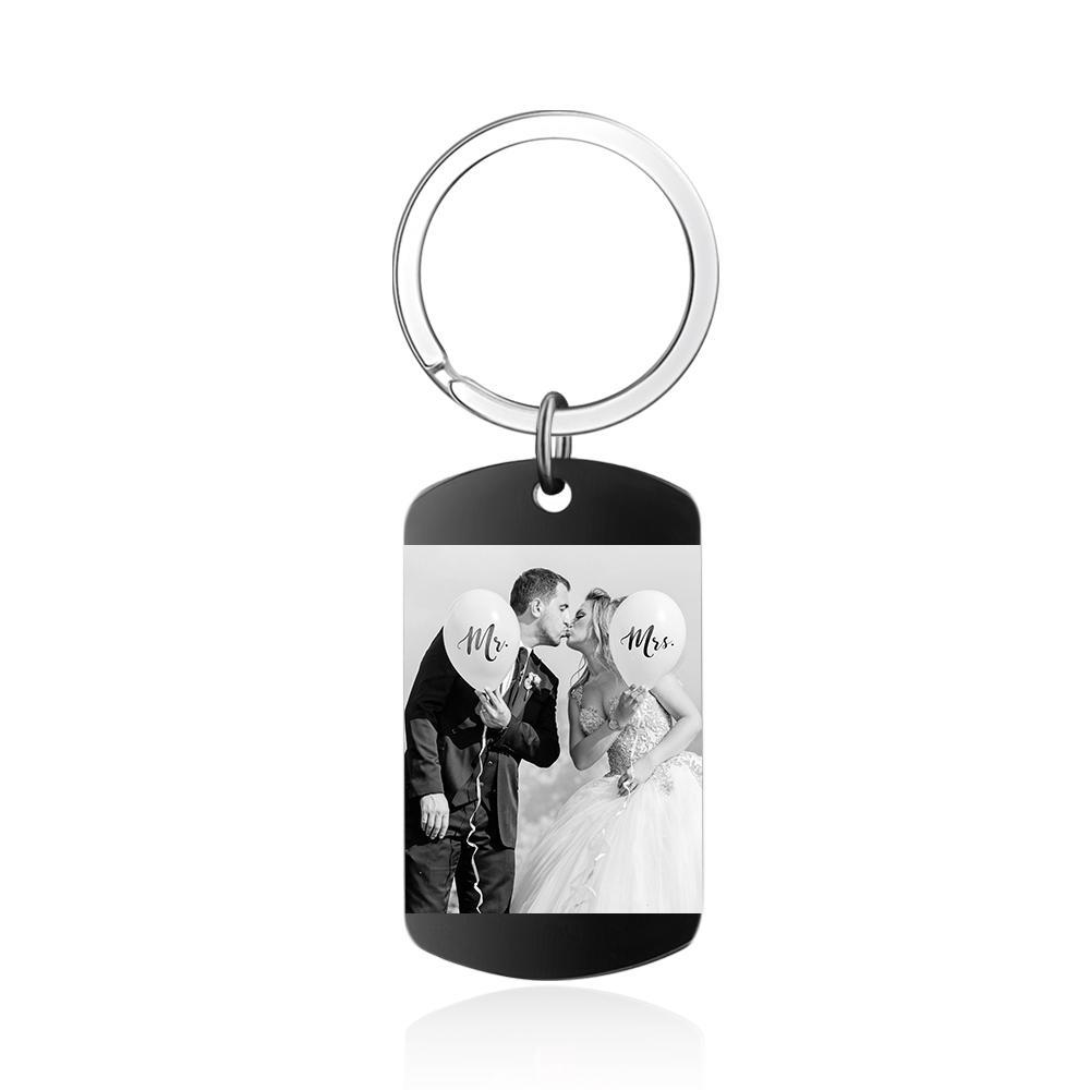 Personalised Calendar Keychain Engraved Photo Keychain Gifts For Him-Jessemade AU