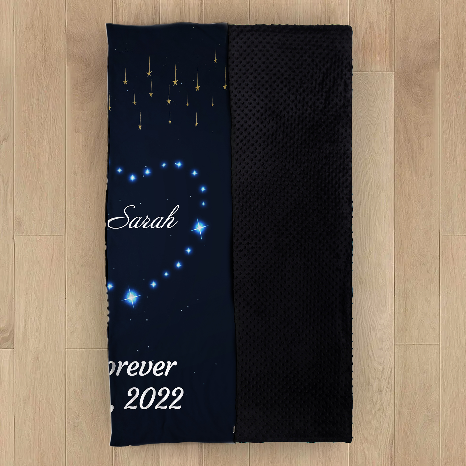 Customised Couple Blanket Engrave Name Forever Together Sweet Gift For Her-Jessemade AU