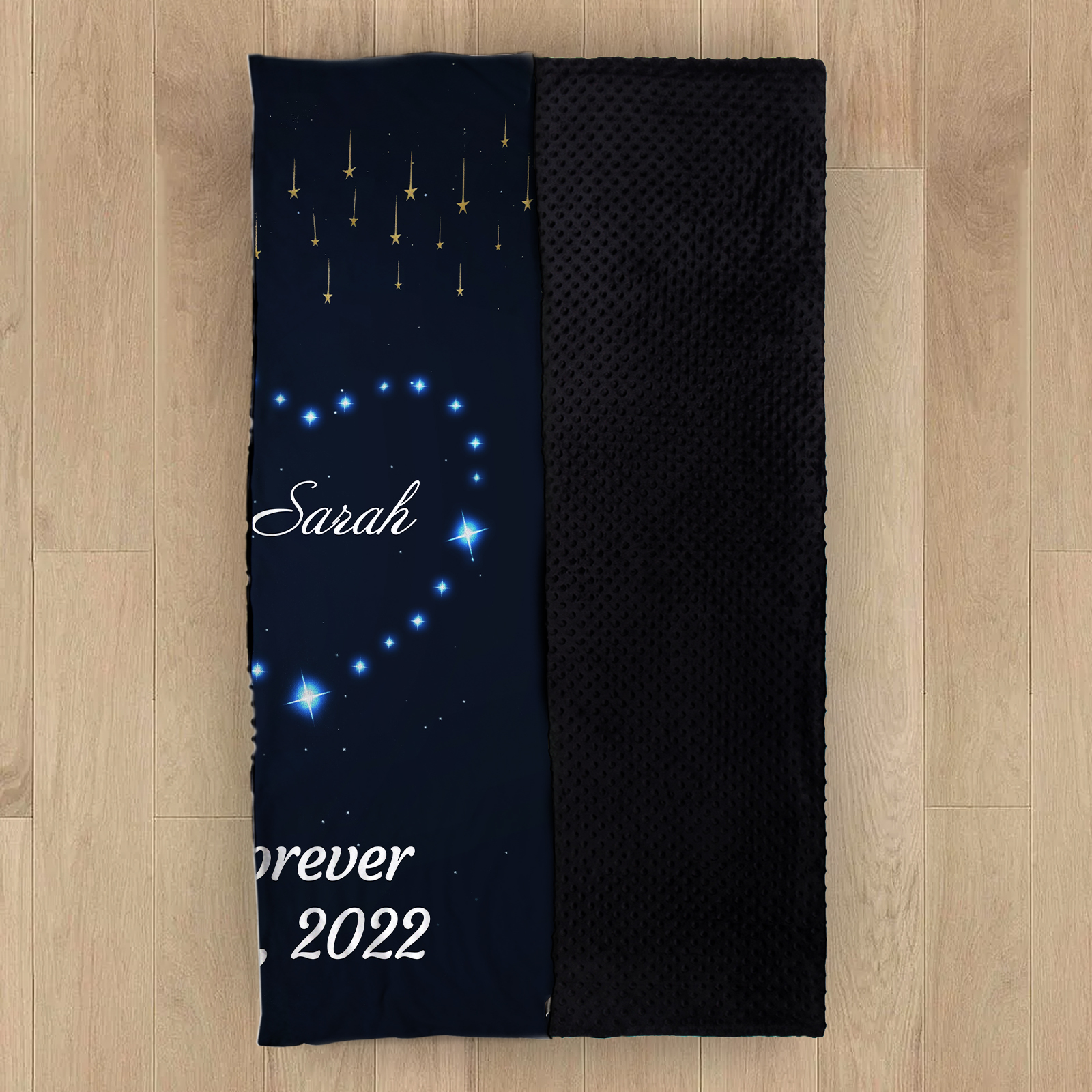 Customised Couple Blanket Engrave Name Forever Together Sweet Gift For Her-Jessemade AU