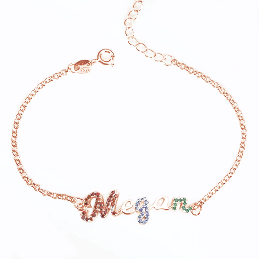 Personalised Bracelet Custom 1 Name Bracelet Gift For Women-Jessemade AU