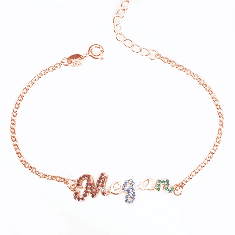Personalised Bracelet Custom 1 Name Bracelet Gift For Women-Jessemade AU