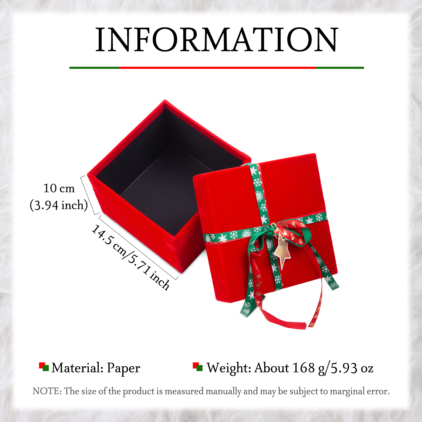 Jessemade Exquisite Velvety Gift Box 14.5cm-Jessemade AU