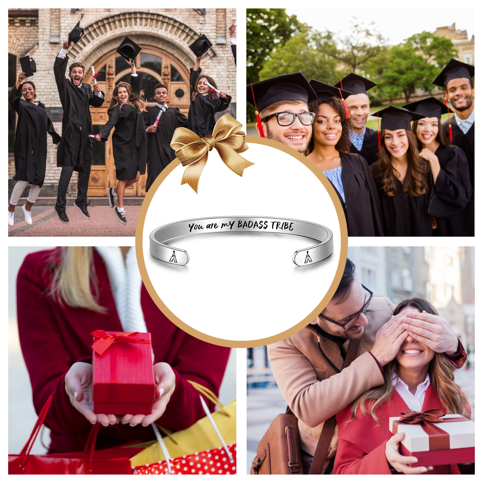 Personalised Silver Colour Women's Bracelet With 1 Text-Jessemade AU