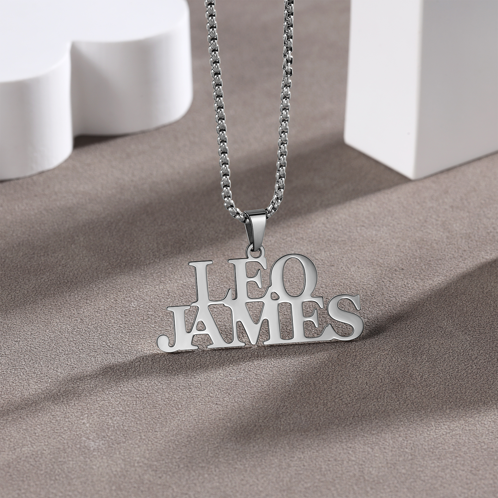 Personalised Name Necklace Custom 2 Names Necklaces Romantic Gift For Her-Jessemade AU