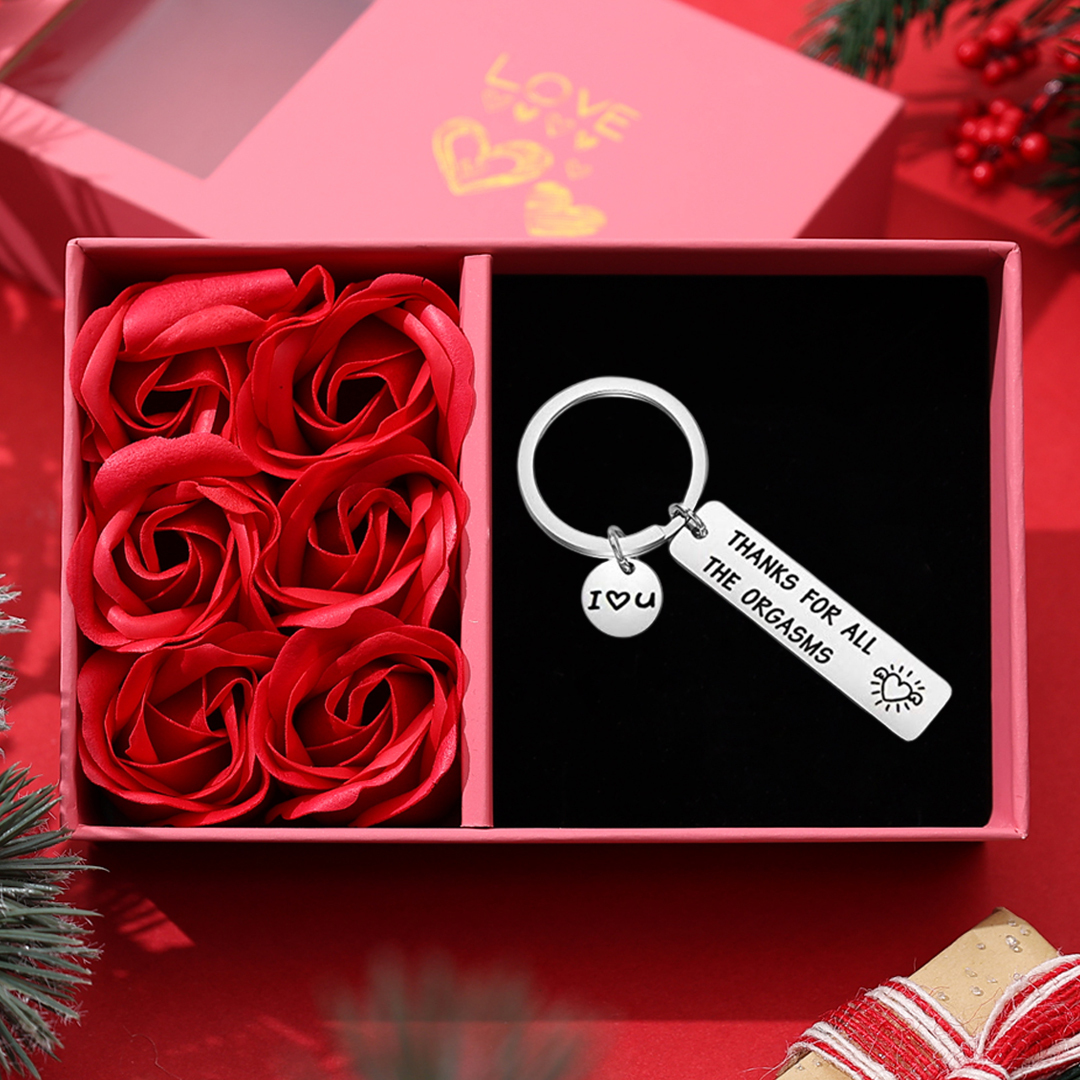 Thanks For All The Orgasms, I Love You Keychain Gifts For Her-Jessemade AU