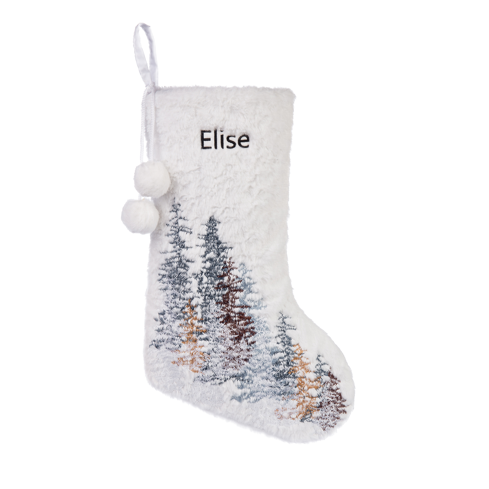 Customised 1 Name Christmas Stocking Ornament Fireplace Decorations Personalised Christmas Gift For Family Friends-Jessemade AU