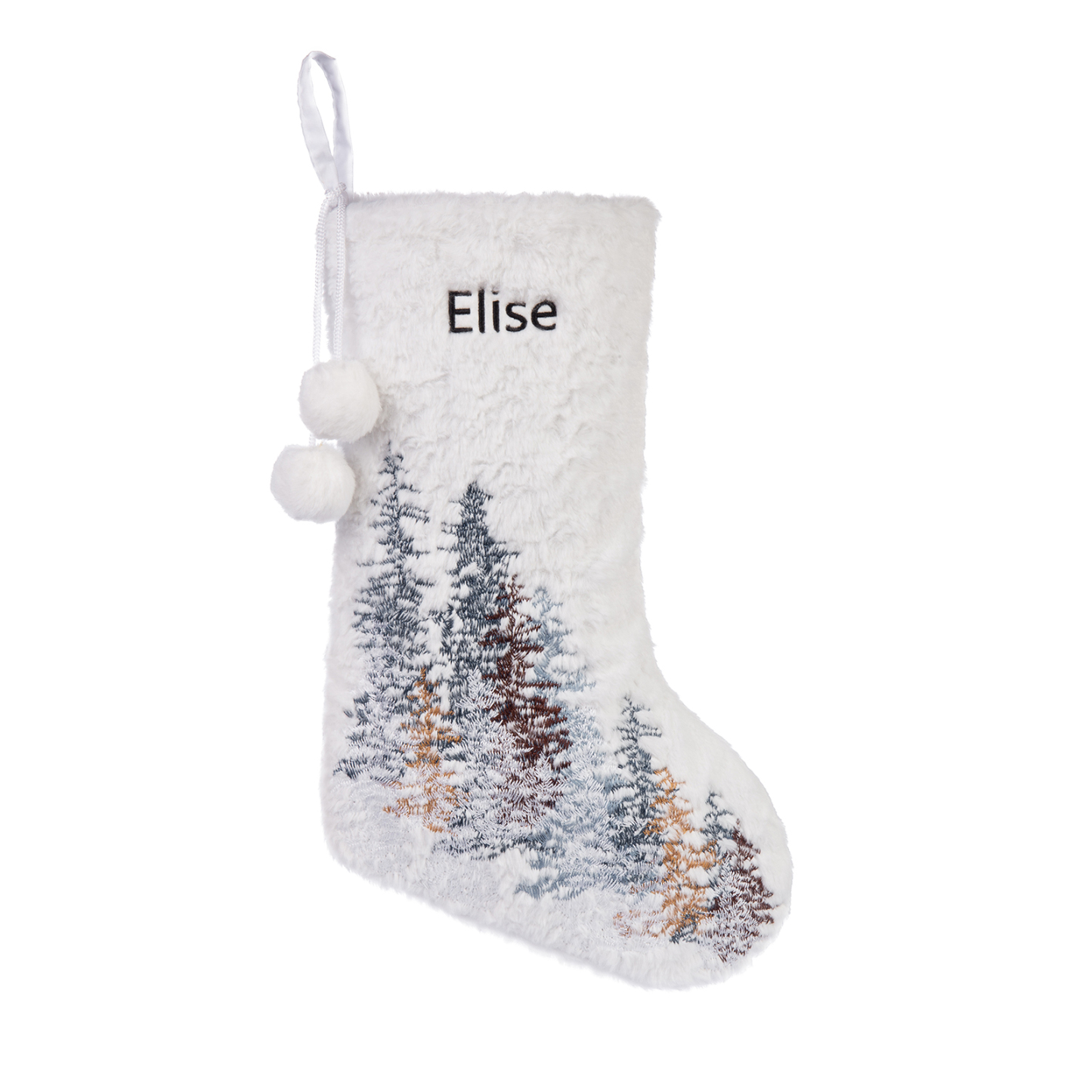 Customised 1 Name Christmas Stocking Ornament Fireplace Decorations Personalised Christmas Gift For Family Friends-Jessemade AU