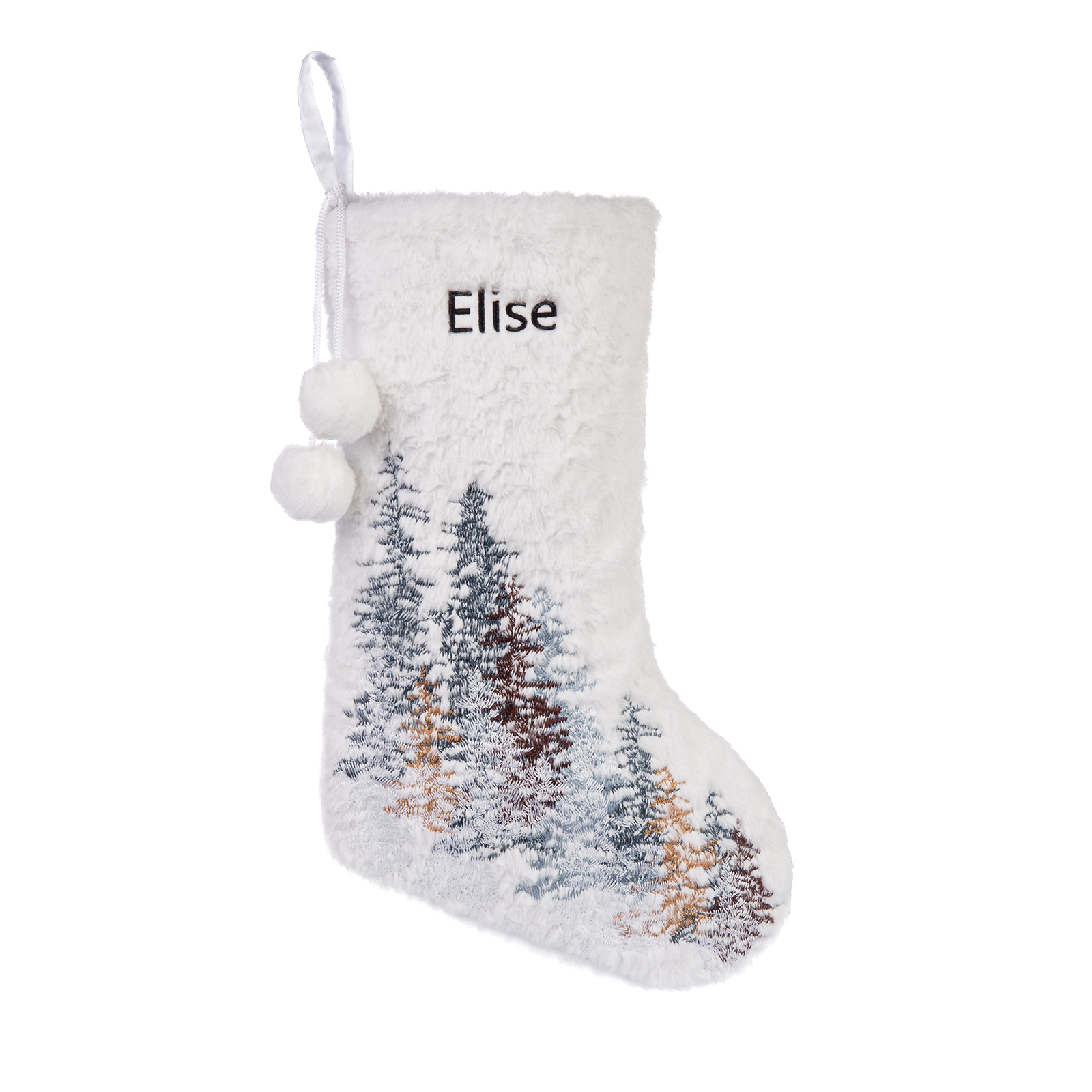 Customised 1 Name Christmas Stocking Ornament Fireplace Decorations Personalised Christmas Gift For Family Friends-Jessemade AU