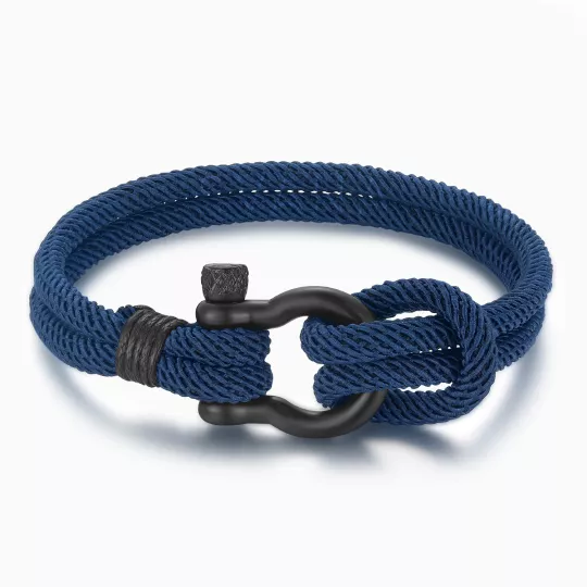 Love Knot Bracelet Nautical Bracelet "hold this close to feel my love" for Daughter and Son-Jessemade AU