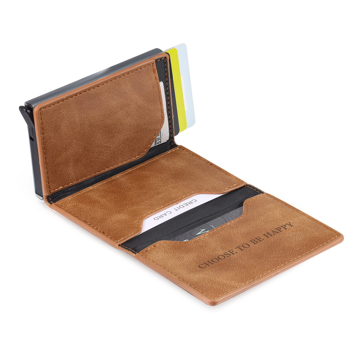 Personalised RFID-blocking Wallet Customised 1 Name Wallet Gifts for Him-Jessemade AU