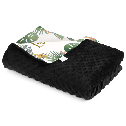 Personalised Lion Blanket Custom Name Cute Cartoon Blanket-Jessemade AU