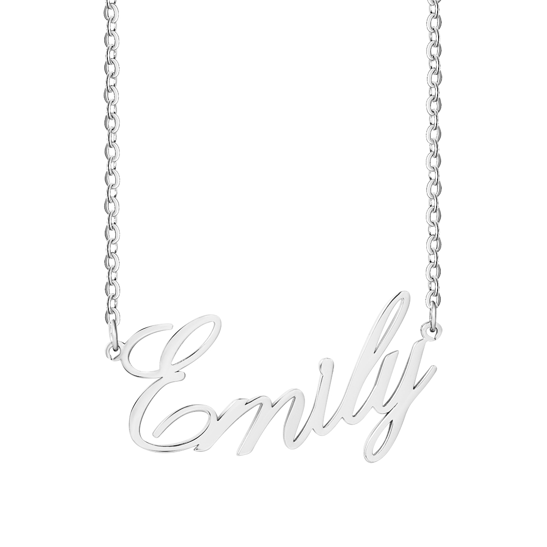 Personalised Necklace Custom 1 Name Necklace Gift For Women-Jessemade AU