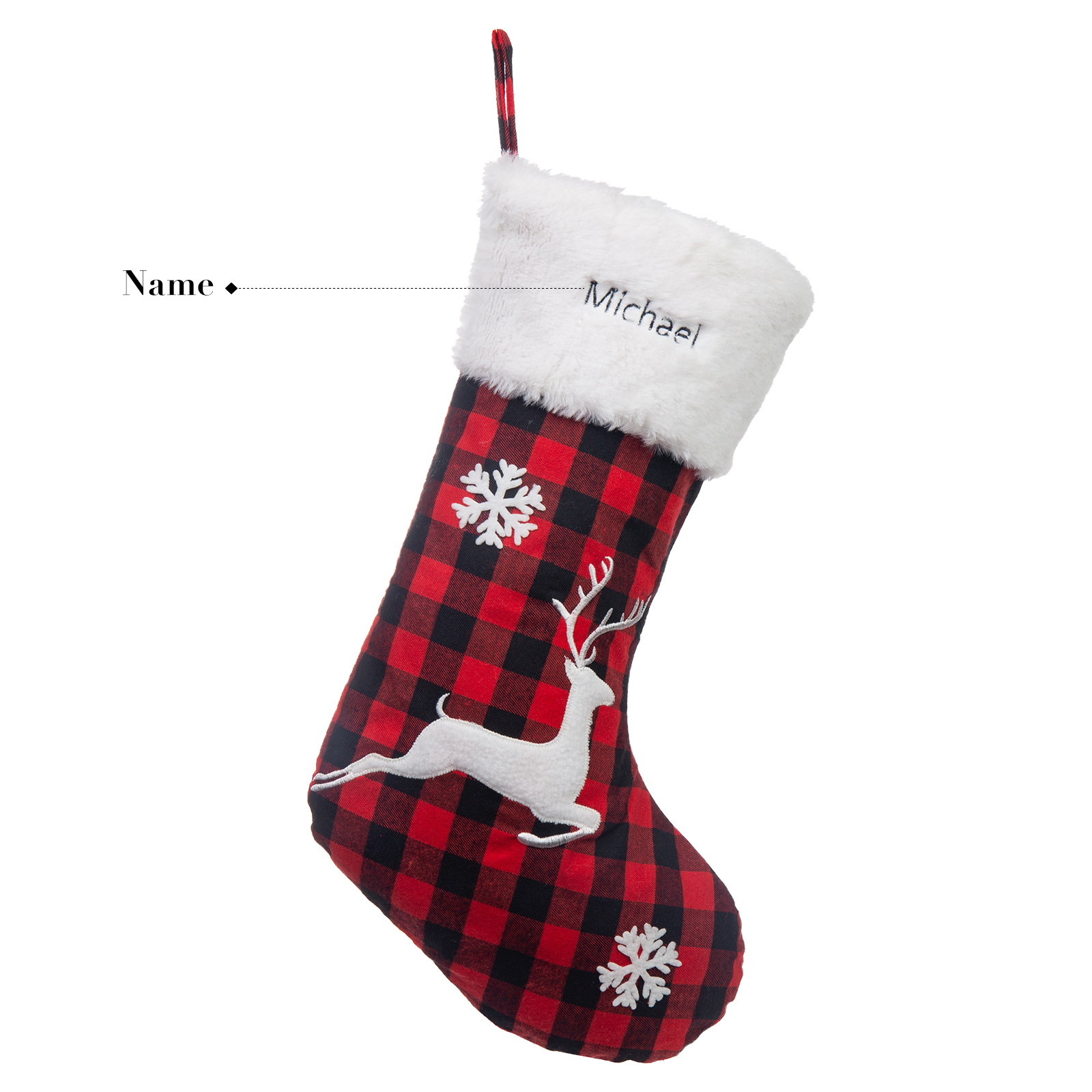 Personalised Christmas Stockings Custom Name Stockings Decoration-Jessemade AU
