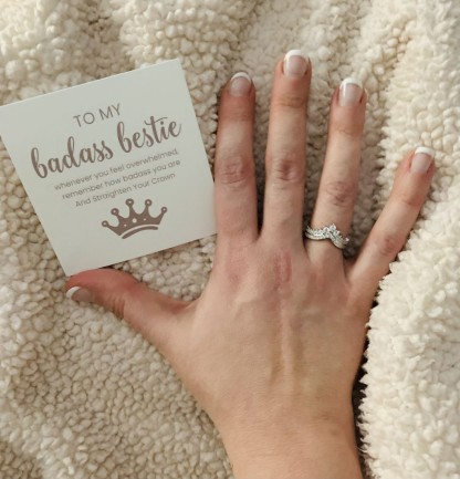 To My Mother Crown Ring "Straighten Your Crown"-Jessemade AU