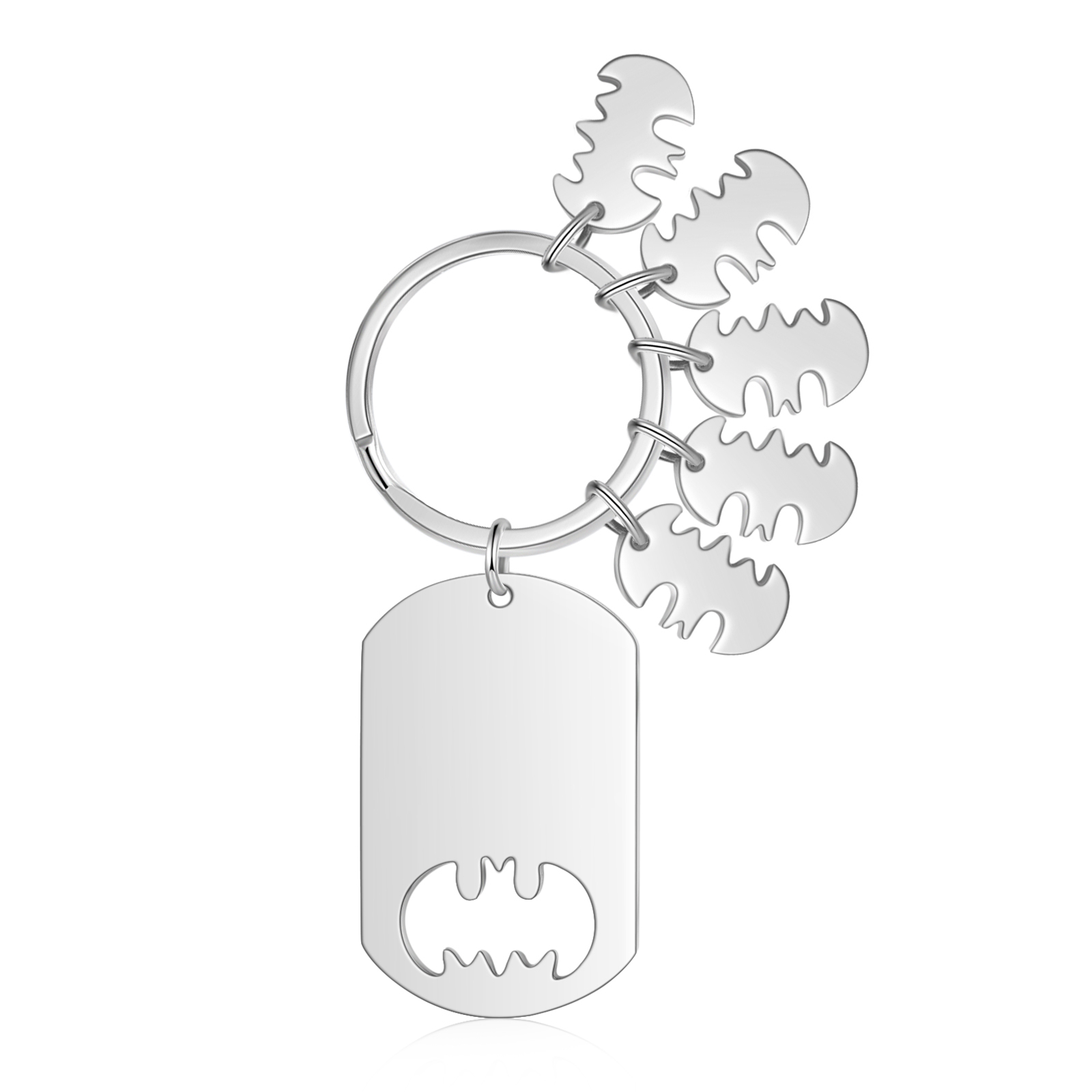 You Are A Superhero Keychain Personalised 5 Names Bat Keychain Engraved Gift for Dad/Grandpa/Grandad/Mom/Mum-Jessemade AU