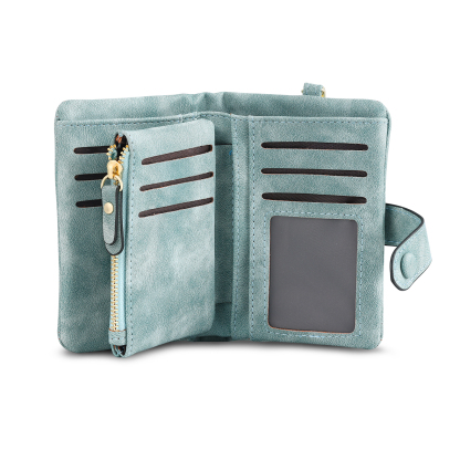 Personalised Women's Leather Wallet Custom Birthday Flower & Name & Photo Wallet Gift for Her