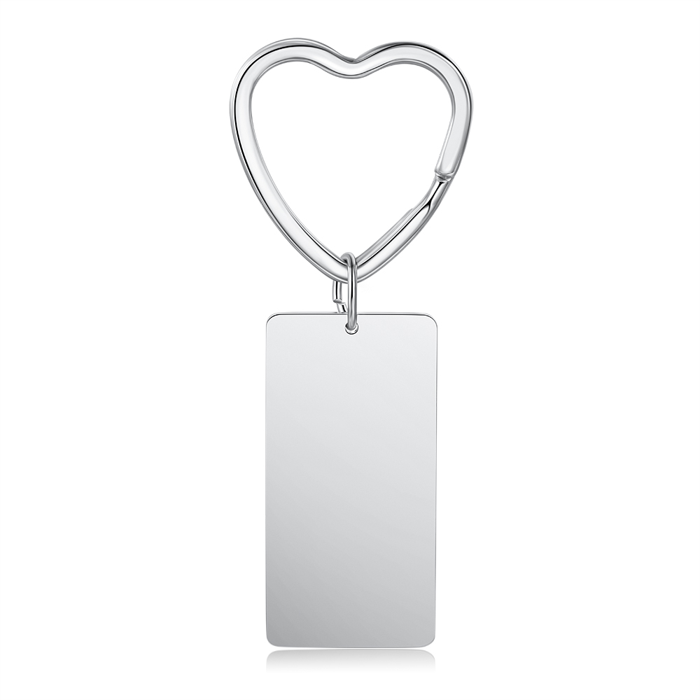 Personalised Rectangular Pendant Spotify Code Keychain-Both side can be customised-Jessemade AU