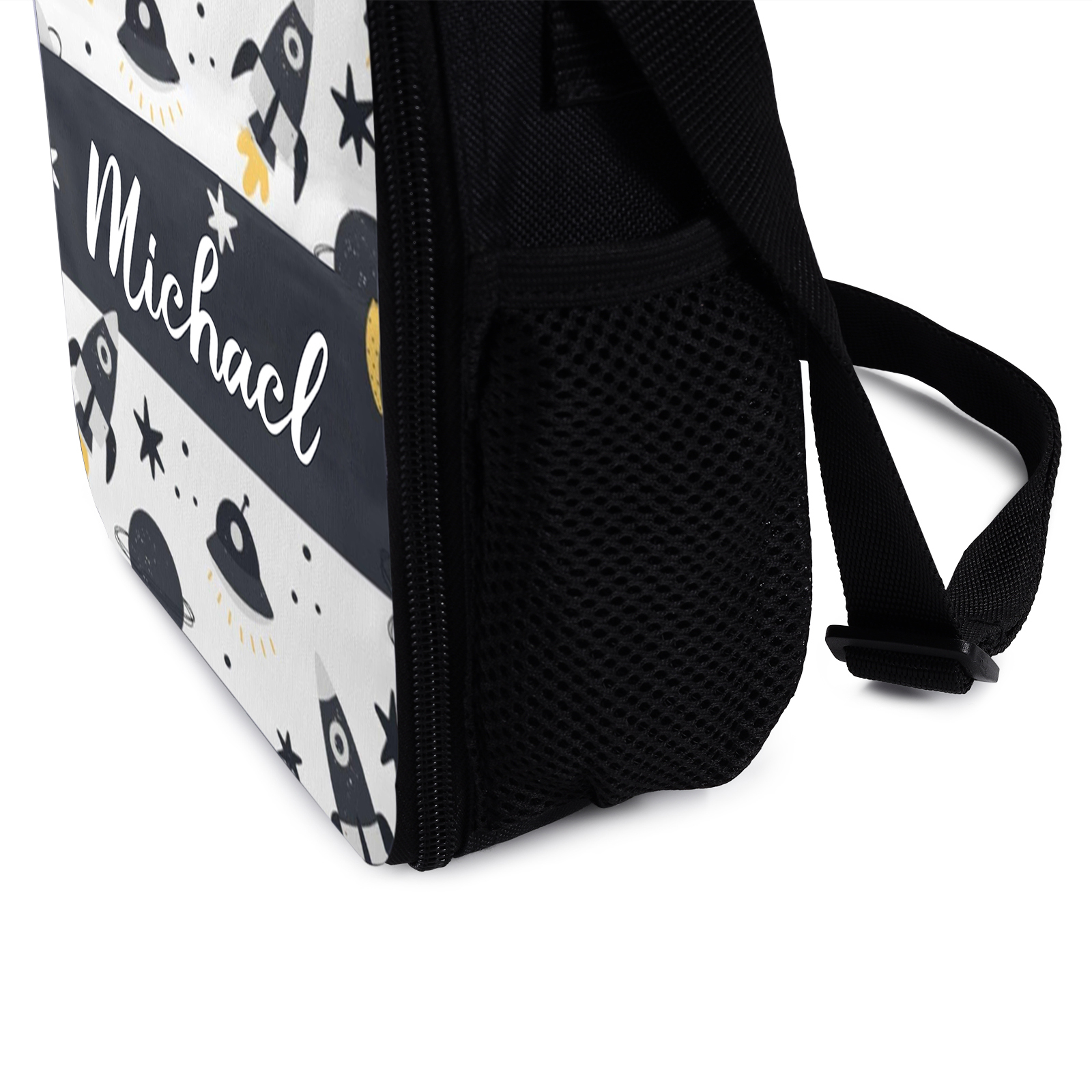 Custom Name Lunch Bag Personalised Rocket Lunch Box  Gifts for Kids-Jessemade AU