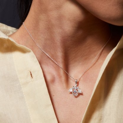 Heart Wings Dance Necklace Gifts For Her-Jessemade AU
