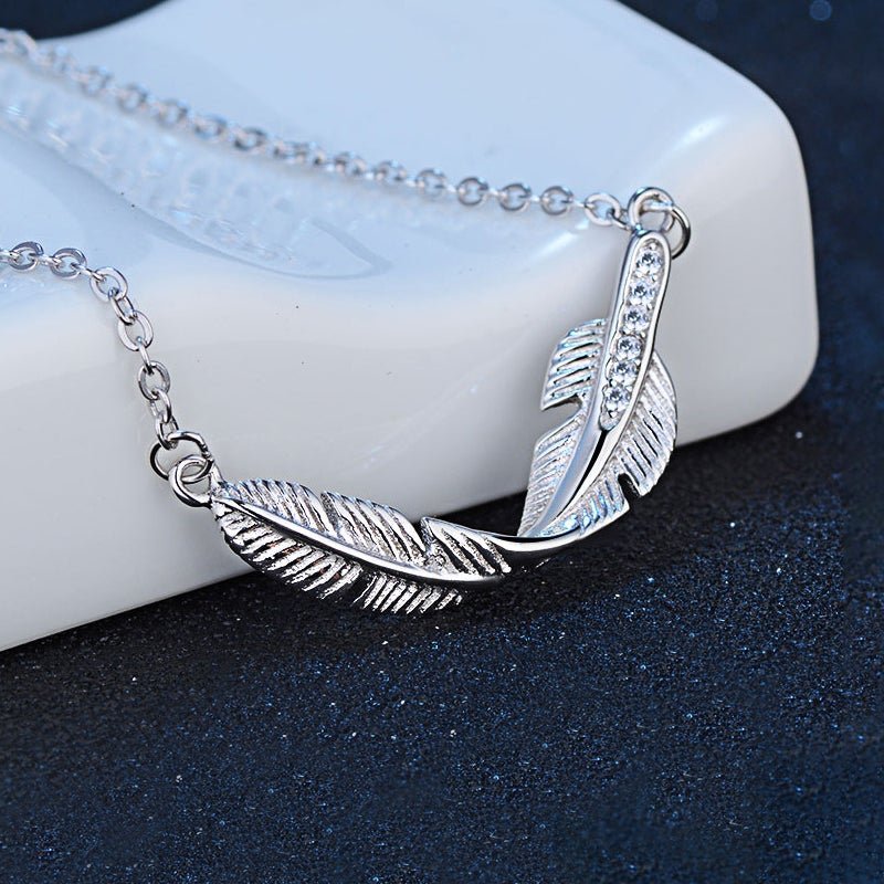 Memorial Necklace Guardian Angel Feature Necklace Gifts for Her-Jessemade AU