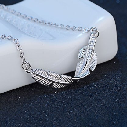 Memorial Necklace Guardian Angel Feature Necklace Gifts for Her-Jessemade AU
