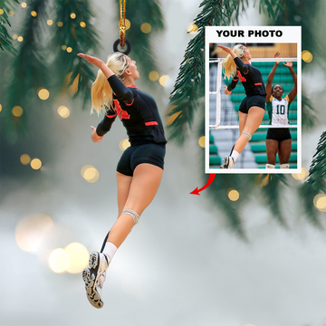 Personalised Acrylic Christmas Ornament Customised Photo Xmas Decor Gifts for Sportsman-Jessemade AU