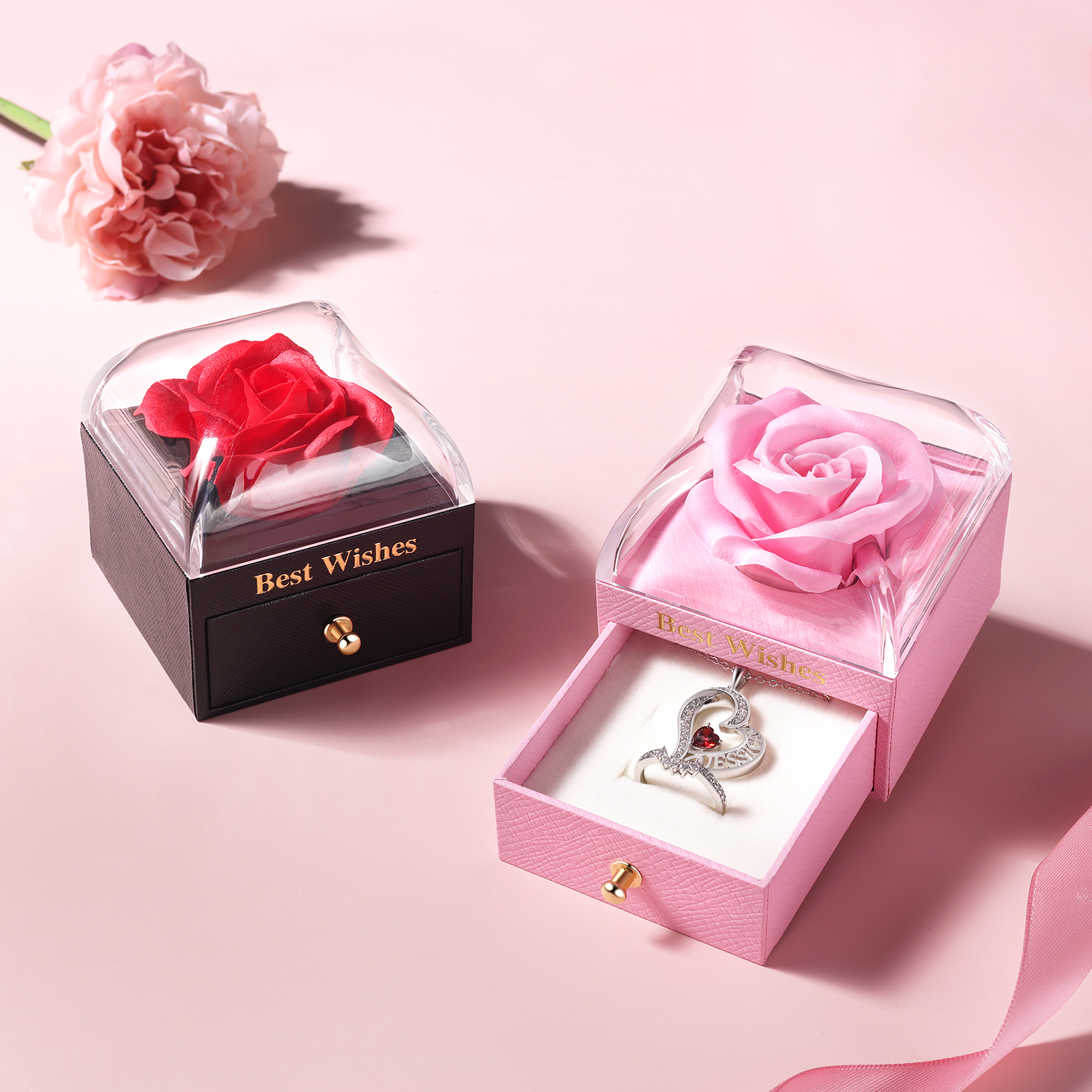 Enchanted Rose Jewelry Box Gift Package-Jessemade AU